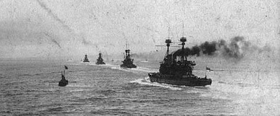British Navel Ships in Dardanelles 1915
