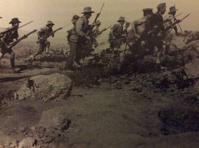 Anzacs in action 1915