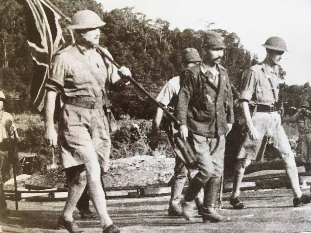 British surrender in Singapore 1941