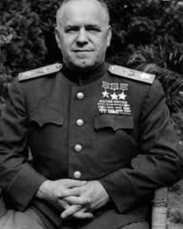 Soviet Union Marshal Georgi Zhukov