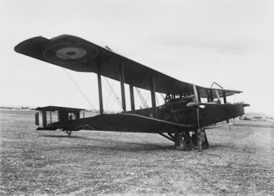 RAF handley page bomber